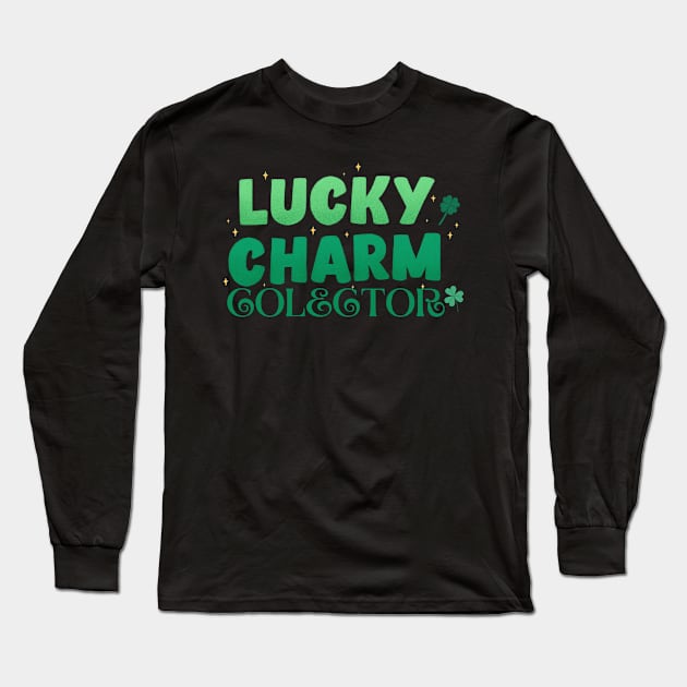 Lucky Charm Collector Long Sleeve T-Shirt by Perfect Spot